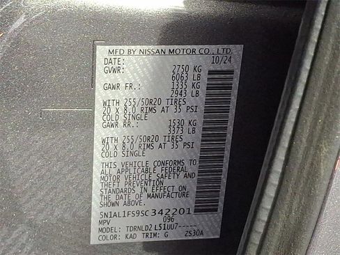 Certified 2025 INFINITI QX60 Luxe image 27