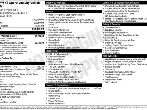 Used 2022 BMW X3 sDrive30i w/ M Sport Package 2 RWD image 10