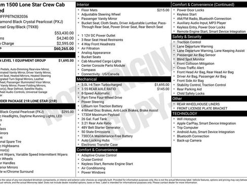 New 2026 RAM 1500 Lone Star AWD/4WD image 21