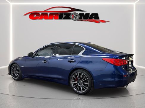 Used 2017 INFINITI Q50 Red Sport 400 RWD image 7