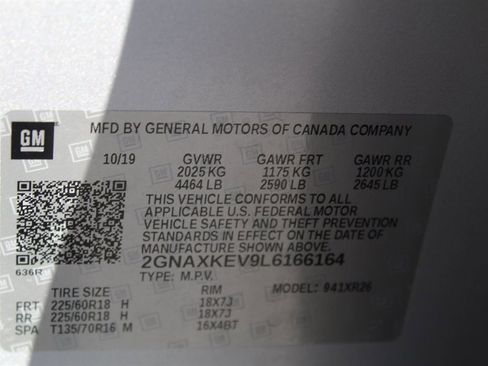 Used 2020 Chevrolet Equinox LT image 18