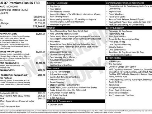 Used 2021 Audi Q7 3.0T Premium Plus w/ Executive Package AWD/4WD image 3