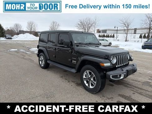Used 2023 Jeep Wrangler Sahara w/ LED Lighting Group image 7