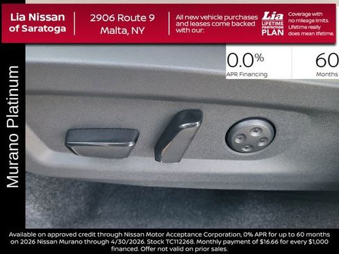 New 2026 Nissan Murano Platinum image 14