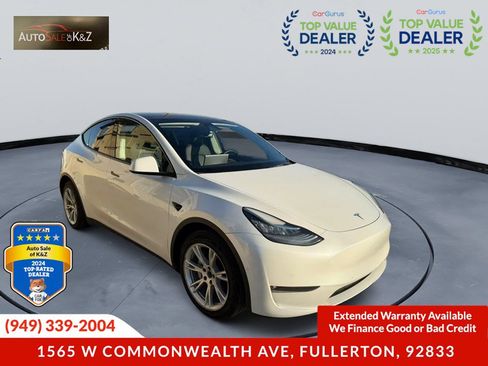 Used 2021 Tesla Model Y Long Range AWD/4WD image 5