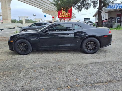 Used 2015 Chevrolet Camaro LT w/ LPO, Red Appearance Package RWD image 4