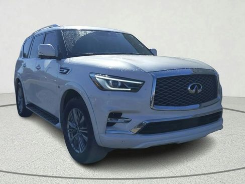 Used 2020 INFINITI QX80 Luxe w/ Cargo Package RWD image 1