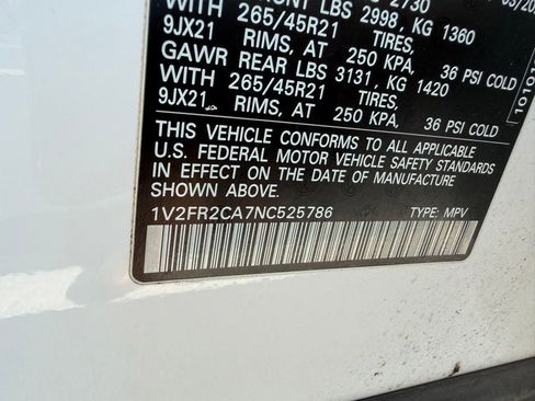 Used 2022 Volkswagen Atlas SEL Premium AWD/4WD image 14