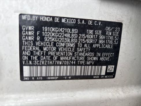 Used 2024 Honda HR-V EX-L image 25