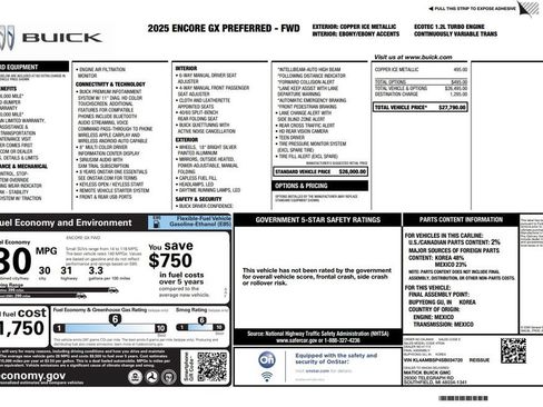 Used 2025 Buick Encore GX Preferred FWD image 5