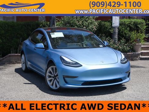 Used 2020 Tesla Model 3 Long Range AWD/4WD image 1