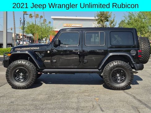 Used 2021 Jeep Wrangler Unlimited Rubicon AWD/4WD image 2