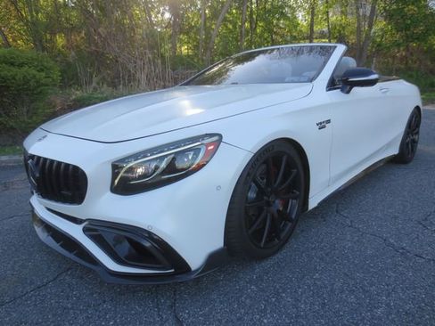 Used 2019 Mercedes-Benz S 63 AMG 4MATIC Cabriolet w/ Driver Assistance Package image 1