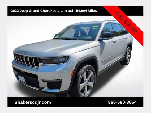 Certified 2022 Jeep Grand Cherokee L Limited image 1