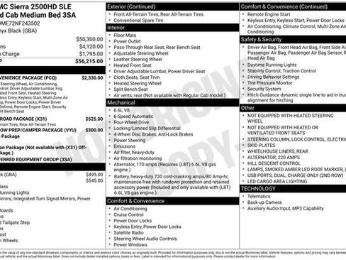 Certified 2022 GMC Sierra 2500 SLE w/ SLE Convenience Package AWD/4WD image 4