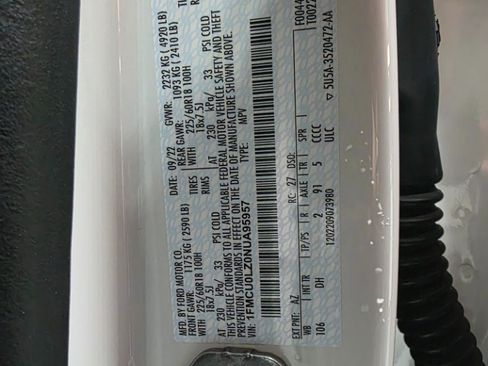 Used 2022 Ford Escape Titanium w/ Titanium Premium Package image 44