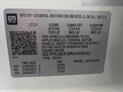 Used 2024 GMC Sierra 1500 Elevation image 23