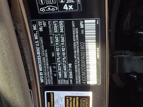 Used 2023 Mercedes-Benz EQS 450+ SUV image 28