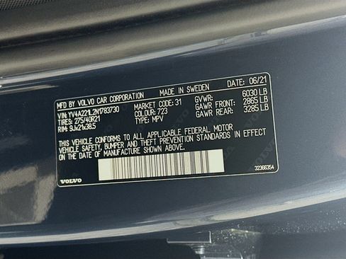 Used 2022 Volvo XC90 T6 Inscription w/ Climate Package image 12