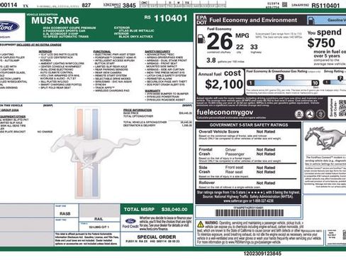 Used 2024 Ford Mustang Premium image 24
