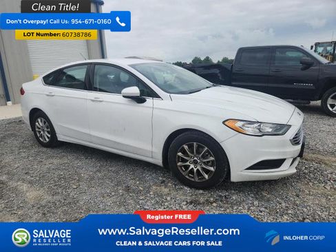 Used 2017 Ford Fusion S FWD image 5