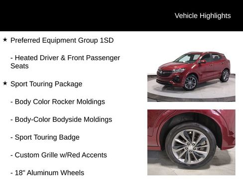 Used 2022 Buick Encore GX Select w/ Sport Touring Package image 7