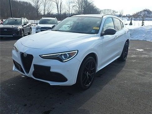 Used 2021 Alfa Romeo Stelvio Ti w/ Nero Edizione image 1
