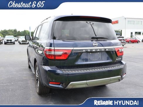 Used 2021 Nissan Armada Platinum w/ Captain's Chairs Package AWD/4WD image 16