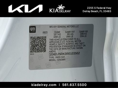 Used 2024 Cadillac CT4 Luxury w/ Sun And Sound Package RWD image 34
