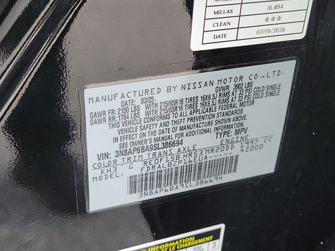 Certified 2025 Nissan Kicks S FWD image 32