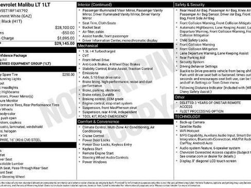 Used 2024 Chevrolet Malibu LT FWD image 18