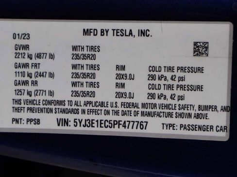 Used 2023 Tesla Model 3 Performance image 51