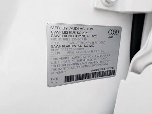 Used 2020 Audi Q3 2.0T Premium w/ Convenience Package image 39