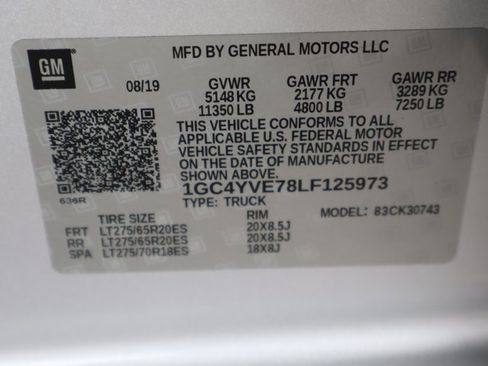 Used 2020 Chevrolet Silverado 3500 High Country w/ Technology Package image 56