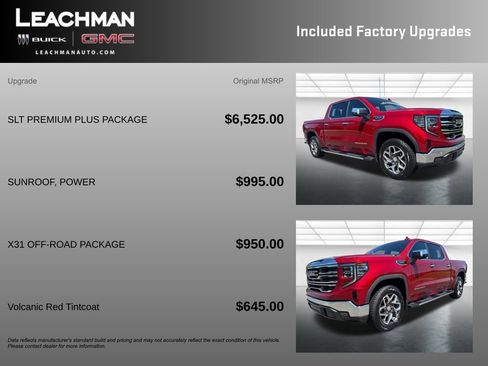 Used 2024 GMC Sierra 1500 SLT w/ SLT Premium Plus Package AWD/4WD image 11