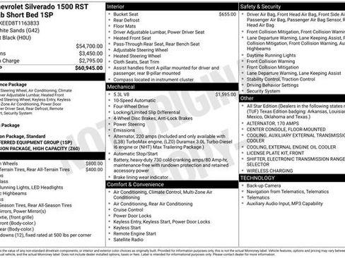 New 2026 Chevrolet Silverado 1500 RST AWD/4WD image 32