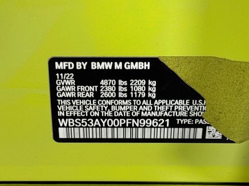 Used 2023 BMW M3 Sedan w/ Parking Assistance Package image 31