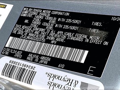 Certified 2025 Lexus RX 450h Luxury w/ Convenience Package image 70