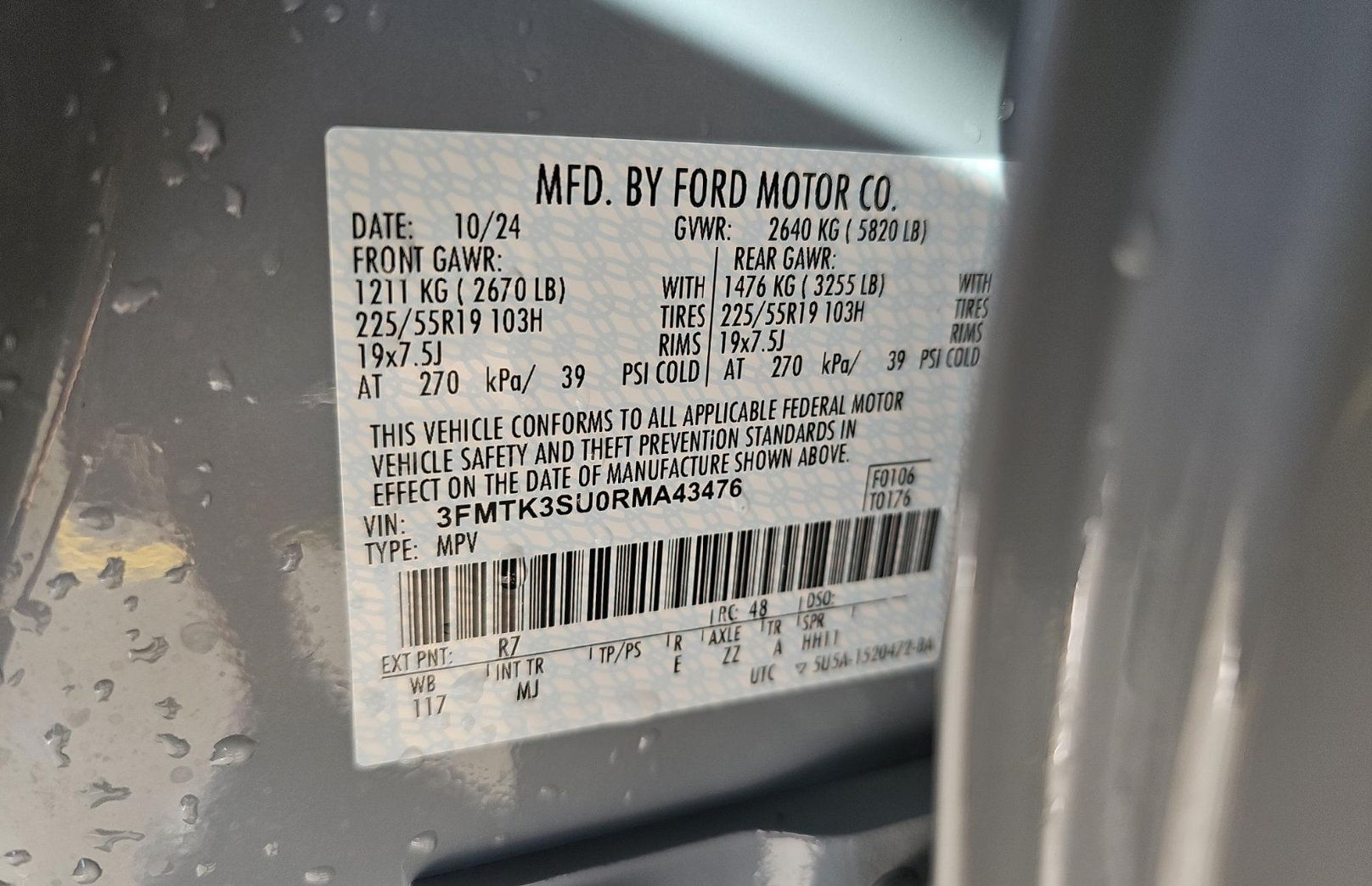 Used 2024 Ford Mustang Mach-E Premium AWD/4WD image 16