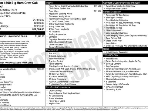 Used 2025 RAM 1500 Big Horn RWD image 31