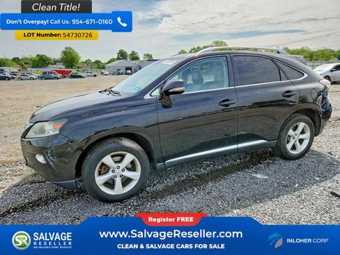 Used 2013 Lexus RX 350 AWD w/ Navigation Pkg image 1