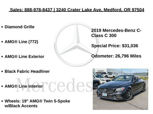 Used 2019 Mercedes-Benz C 300 Cabriolet image 18