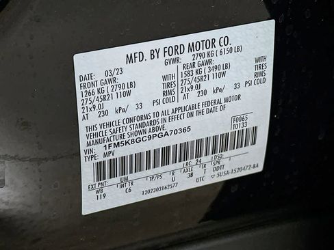 Certified 2023 Ford Explorer ST w/ Equipment Group 401A image 21