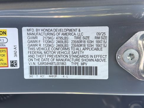Certified 2026 Honda CR-V EX image 17