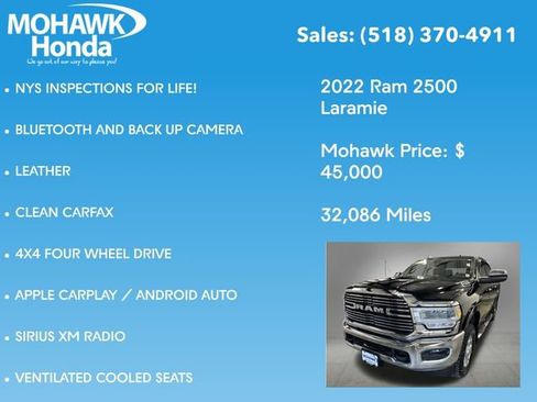 Used 2022 RAM 2500 Laramie AWD/4WD image 7