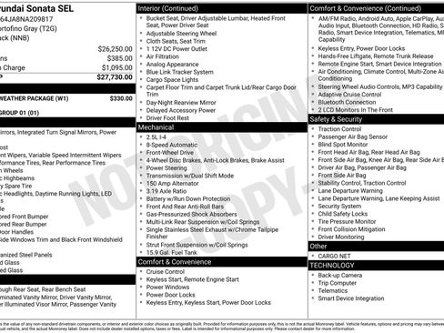 Used 2022 Hyundai Sonata SEL w/ Winter Weather Package image 4