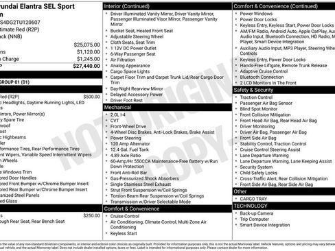 Used 2026 Hyundai Elantra SEL Sport Premium FWD image 38
