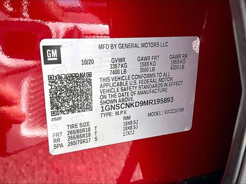 Used 2021 Chevrolet Tahoe LT image 19