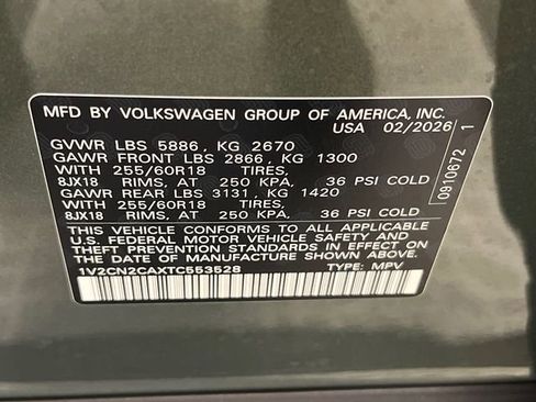 New 2026 Volkswagen Atlas Peak Edition AWD/4WD image 22
