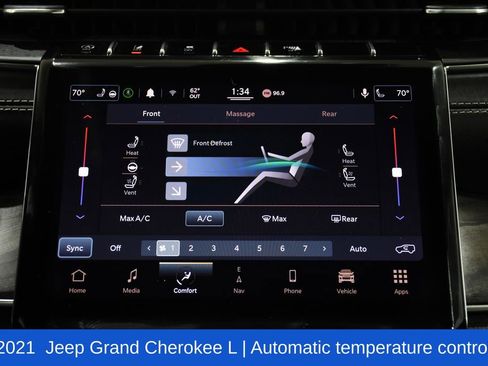 Used 2021 Jeep Grand Cherokee L Overland w/ Advanced Protech Group III image 14